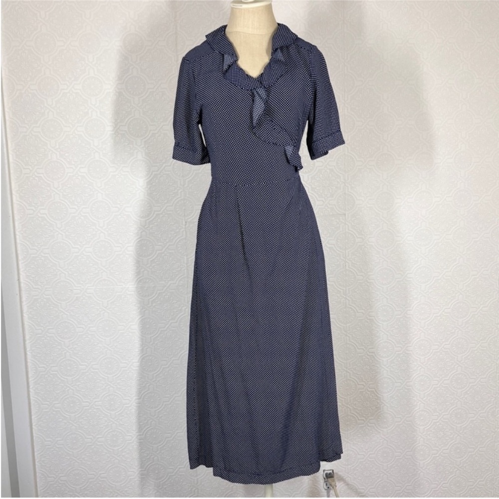 Uniqlo Dark Blue Midi Dress